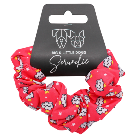 Big and Little Dogs Queen of the Clouds scrunchie - Premium Haarelastiek > haarasseccoire from Big and Little Dogs - Just €9.99! Shop now at Frenkiezdogshop