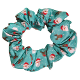 Big and Little Dogs Santa's Reindeers scrunchie - Premium Haarelastiek > haarasseccoire from Big and Little Dogs - Just €9.99! Shop now at Frenkiezdogshop