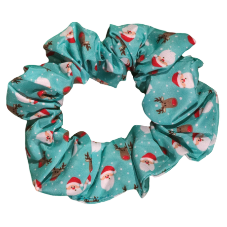 Big and Little Dogs Santa's Reindeers scrunchie - Premium Haarelastiek > haarasseccoire from Big and Little Dogs - Just €9.99! Shop now at Frenkiezdogshop