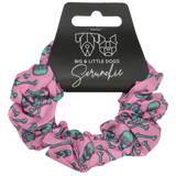 Big and Little Dogs Skull and Bones scrunchie - Premium Haarelastiek > haarasseccoire from Big and Little Dogs - Just €9.99! Shop now at Frenkiezdogshop