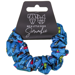 Big and Little Dogs Surf's Up scrunchie - Premium Haarelastiek > haarasseccoire from Big and Little Dogs - Just €5! Shop now at Frenkiezdogshop