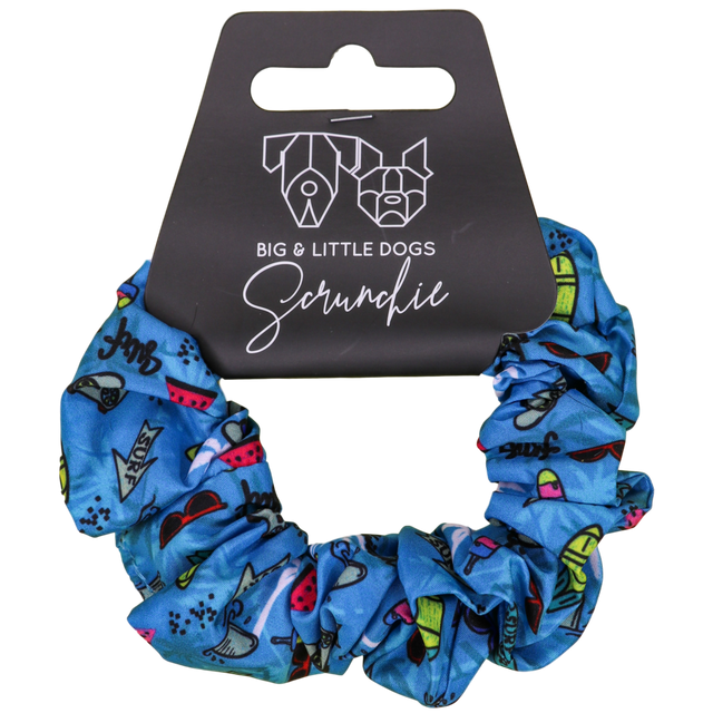 Big and Little Dogs Surf's Up scrunchie - Premium Haarelastiek > haarasseccoire from Big and Little Dogs - Just €9.99! Shop now at Frenkiezdogshop