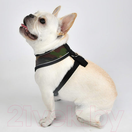 Puppia Soft Harness PRO model A Camo hondentuig > honden harnas > model A Small
