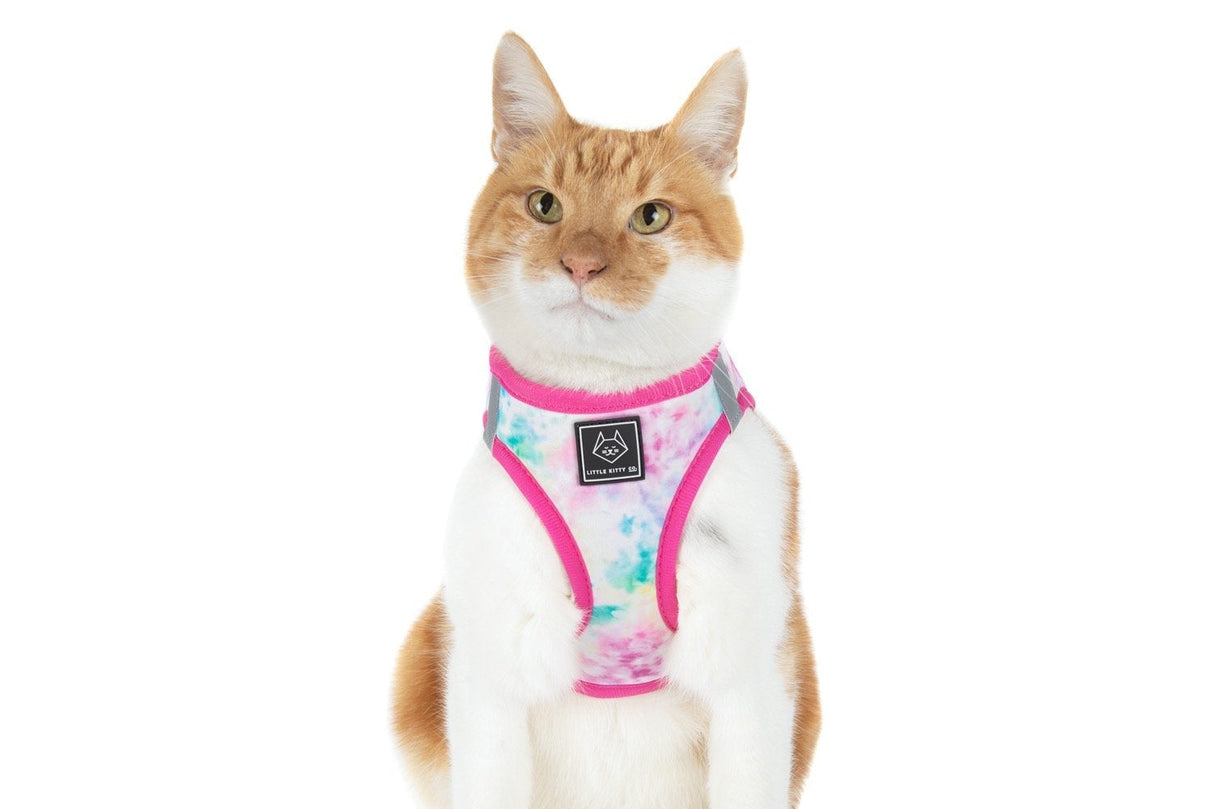 Little Kitty Cat Harness Cotton Candy - Premium Kattentuig > kattenharnas from Little Kitty - Just €19.99! Shop now at Frenkiezdogshop