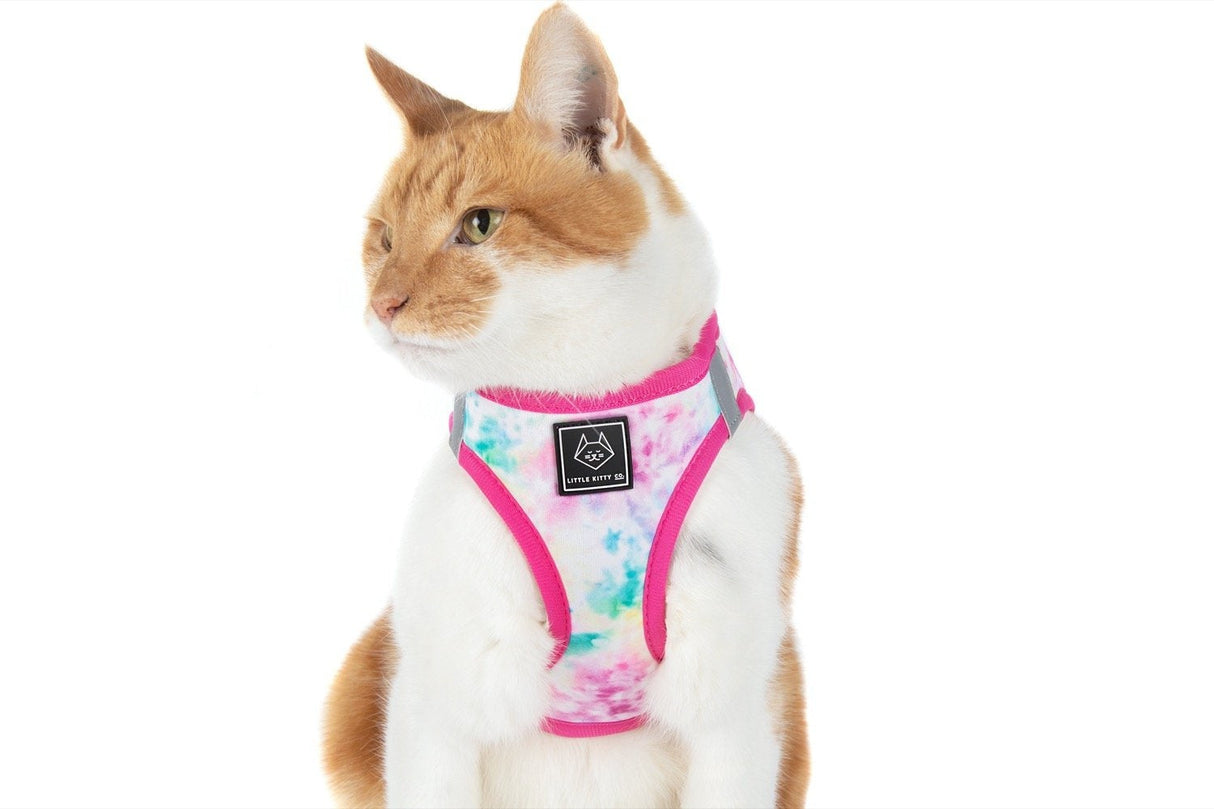 Little Kitty Cat Harness Cotton Candy - Premium Kattentuig > kattenharnas from Little Kitty - Just €19.99! Shop now at Frenkiezdogshop