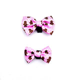 Frenkiez Bowtie Pink Gingerbread Man - Premium Hondenstrik > strik from Frenkiez - Just €6.99! Shop now at Frenkiezdogshop