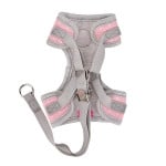 Pinkaholic Lalo Harness C Indian Pink hondentuig > honden harnas > model C Small