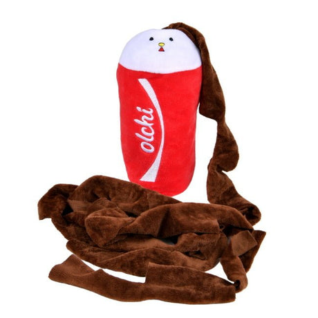 Olchi Fivedogs Drink Plush & Squeaky Dog Toy Hondenspeeltje > Hondenspeelgoed one - size