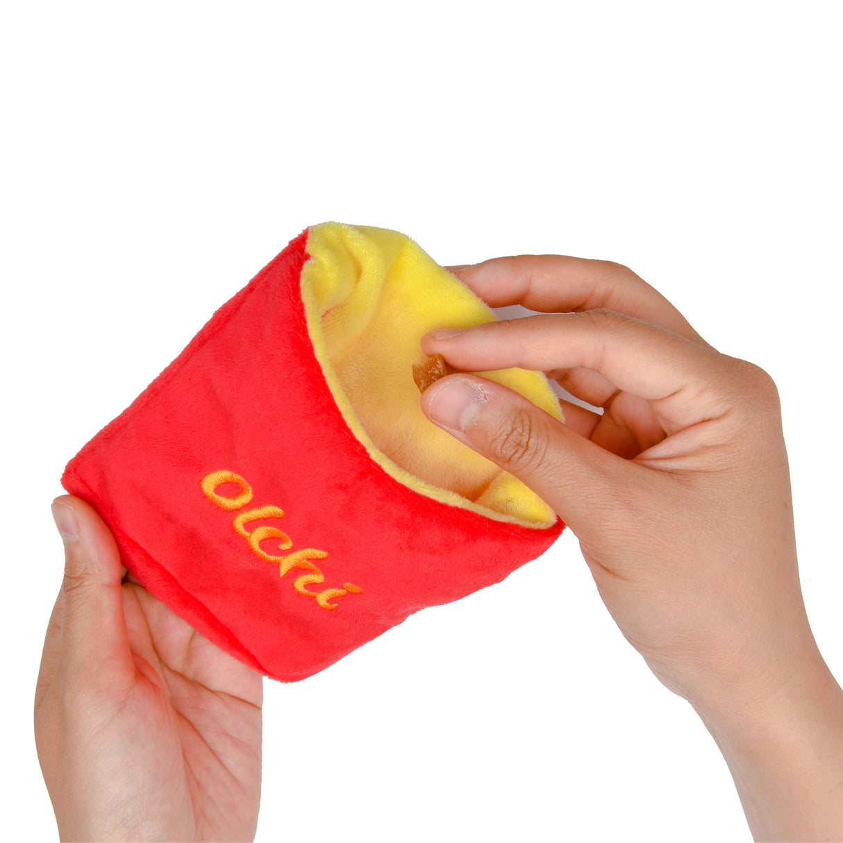 Olchi Fivedogs Fried Patato Plush & Squeaky Dog Toy - Premium Hondenspeeltje > Hondenspeelgoed from Olchi - Just €17.99! Shop now at Frenkiezdogshop