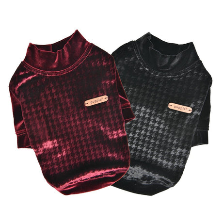 Puppia T-shirt Kendall Black hondenkleding > hondenshirt Small