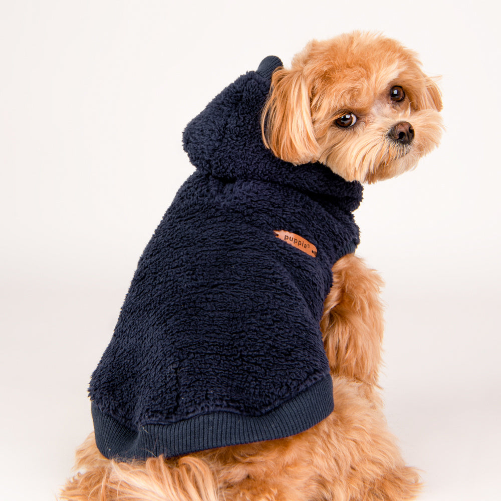 Puppia Lottie Hoodie Navy - Premium Hondenkleding > Hondentrui from Puppia - Just €40.99! Shop now at Frenkiezdogshop