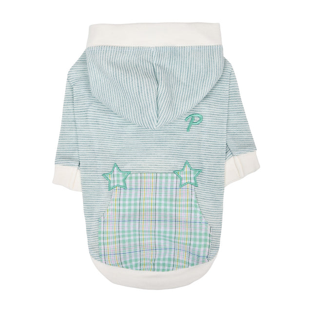 Puppia Izar Hooded T-shirt Mint - Premium hondenkleding > hondenshirt from Puppia - Just €49.99! Shop now at Frenkiezdogshop