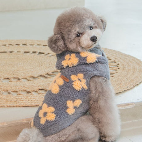 Puppia Ren Hoodie Beige Hondenkleding > Hondentrui Small