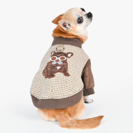 Puppia Tobee Jacket Harness Beige Hondenkleding > Hondentrui Small