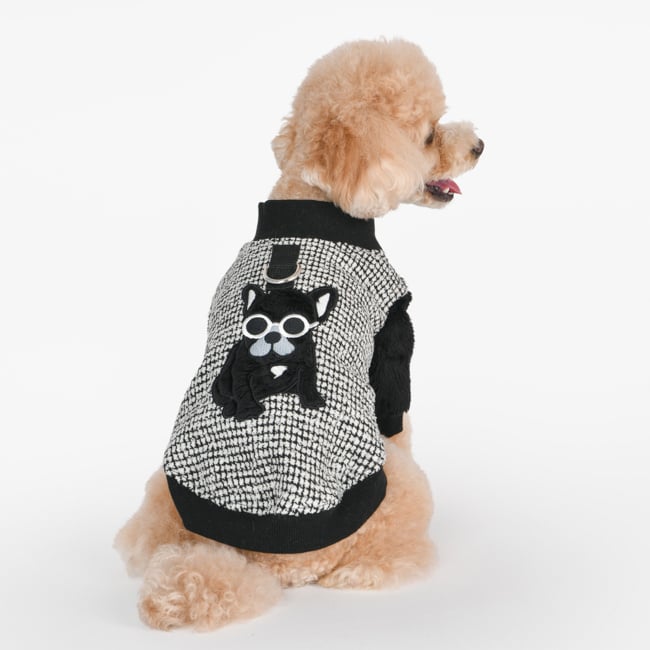 Puppia Tobee Jacket Harness  Black - Premium hondentuig > honden harnas from Puppia - Just €42.99! Shop now at Frenkiezdogshop