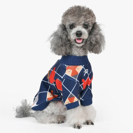 Puppia Alba Jacket Harness Navy Hondenkleding > Hondentrui Small
