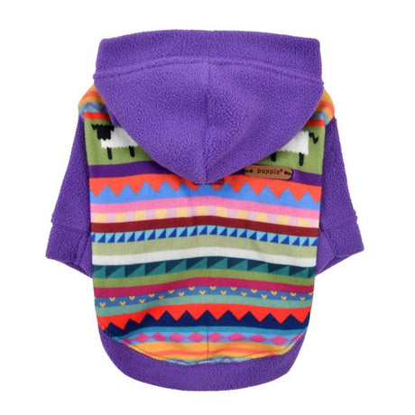 Puppia Kosa Hoody Jacket Harness Purple Hondenkleding > hondenjas Small