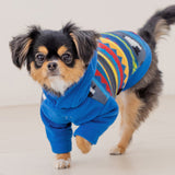 Puppia Kosa Hoody Jacket Harness Teal - Premium Hondenkleding > hondenjas from Puppia - Just €38.99! Shop now at Frenkiezdogshop