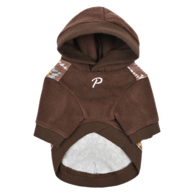 Puppia Skadi Hoody Jacket Harness Brown - Premium Hondenkleding > Hondentrui from Puppia - Just €43.99! Shop now at Frenkiezdogshop