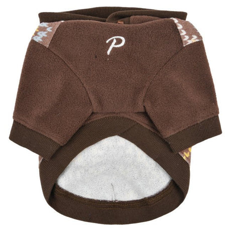Puppia Skadi Hoody Jacket Harness Brown Hondenkleding > Hondentrui Small