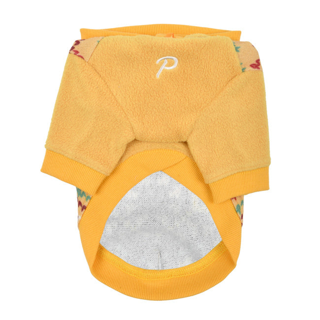 Puppia Skadi Hoody Jacket Harness Yellow - Premium Hondenkleding > Hondentrui from Puppia - Just €43.99! Shop now at Frenkiezdogshop