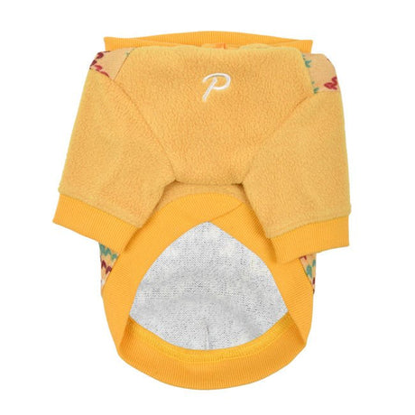Puppia Skadi Hoody Jacket Harness Yellow Hondenkleding > Hondentrui Small
