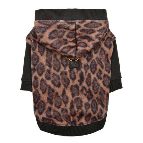 Puppia Kovo Hoody Jacket Harness Brown Hondenkleding > Hondentrui Small