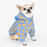 Puppia Stefan Hoody Jacket Harness Blue - Premium Hondenkleding > hondenjas from Puppia - Just €45.99! Shop now at Frenkiezdogshop