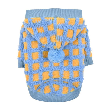 Puppia Stefan Hoody Jacket Harness Blue Hondenkleding > hondenjas Small