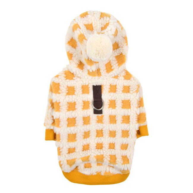 Puppia Stefan Hoody Jacket Harness Yellow - Premium Hondenkleding > hondenjas from Puppia - Just €45.99! Shop now at Frenkiezdogshop