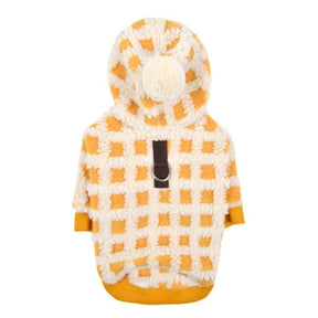 Puppia Stefan Hoody Jacket Harness Yellow Hondenkleding > hondenjas Small