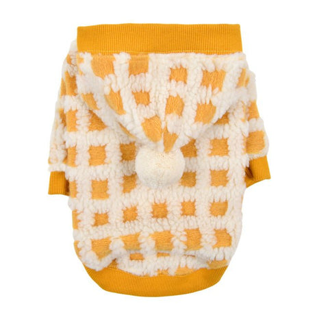 Puppia Stefan Hoody Jacket Harness Yellow Hondenkleding > hondenjas Small