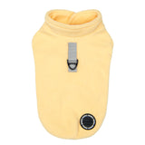 Puppia Lucius Fleece Jacket Harness Light Yellow - Premium hondentuig > honden harnas from Puppia - Just €30.99! Shop now at Frenkiezdogshop