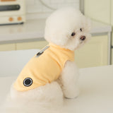 Puppia Lucius Fleece Jacket Harness Light Yellow - Premium hondentuig > honden harnas from Puppia - Just €30.99! Shop now at Frenkiezdogshop