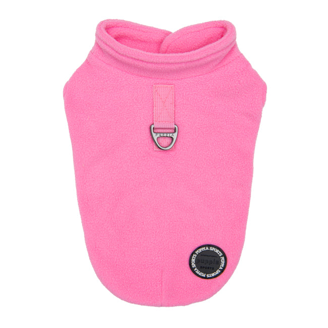 Puppia Lucius Fleece Jacket Harness Pink - Premium hondentuig > honden harnas from Puppia - Just €30.99! Shop now at Frenkiezdogshop