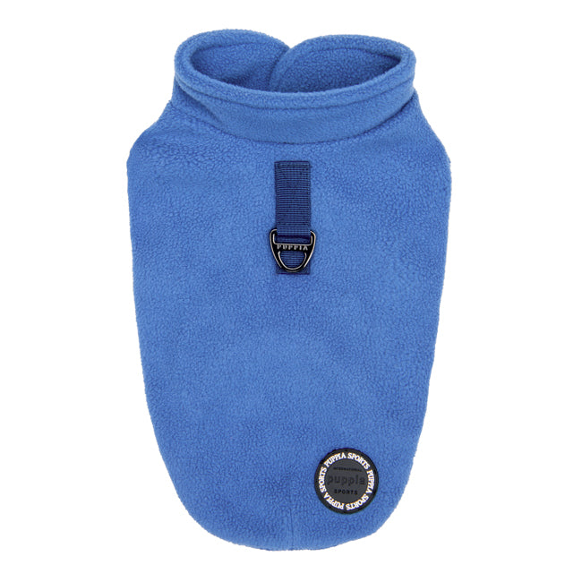 Puppia Lucius Fleece Jacket Harness Royal Blue - Premium hondentuig > honden harnas from Puppia - Just €30.99! Shop now at Frenkiezdogshop