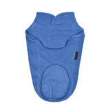 Puppia Lucius Fleece Jacket Harness Royal Blue - Premium hondentuig > honden harnas from Puppia - Just €30.99! Shop now at Frenkiezdogshop