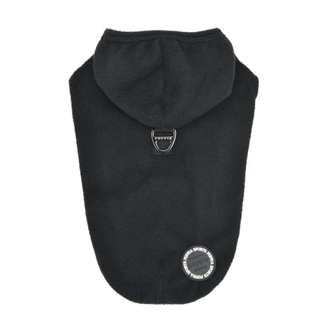 Puppia Zuko Fleece Jacket Harness  Black - Premium hondentuig > honden harnas from Puppia - Just €30.99! Shop now at Frenkiezdogshop