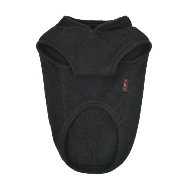 Puppia Zuko Fleece Jacket Harness  Black - Premium hondentuig > honden harnas from Puppia - Just €30.99! Shop now at Frenkiezdogshop