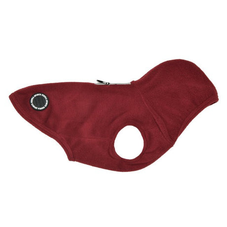 Puppia Zuko Fleece Jacket Harness Wine Hondenkleding > Hondentrui Small