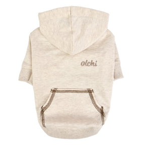 Olchi Simple Hood hondentrui Hoodie Beige - Premium Hondenkleding > Hondentrui from Olchi - Just €20! Shop now at Frenkiezdogshop