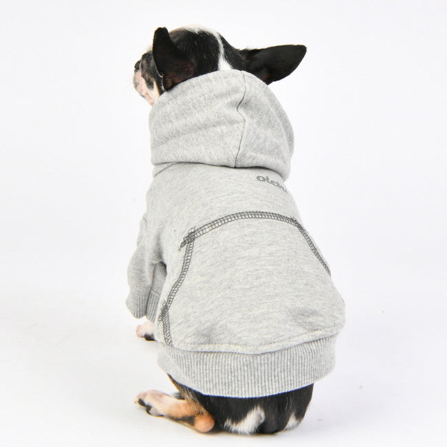 Olchi Simple Hood hondentrui Hoodie Grey - Premium Hondenkleding > Hondentrui from Olchi - Just €24.99! Shop now at Frenkiezdogshop