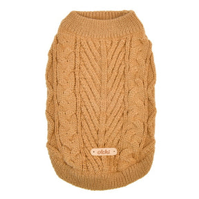 Olchi Breaded Knit Hondentrui beige - Premium Hondenkleding > Hondentrui from Olchi - Just €25! Shop now at Frenkiezdogshop
