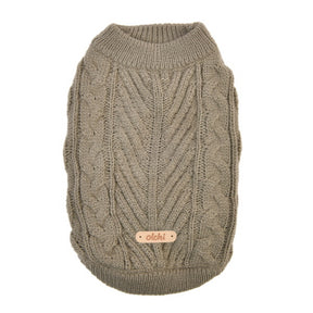 Olchi Breaded Knit Hondentrui grey - Premium Hondenkleding > Hondentrui from Olchi - Just €25! Shop now at Frenkiezdogshop