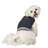 Puppia Winter Sweater Pierre Navy - Premium Hondenkleding > Hondentrui from Puppia - Just €39.99! Shop now at Frenkiezdogshop