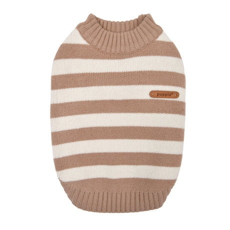 Puppia Winter Sweater Ollie Beige - Premium Hondenkleding > Hondentrui from Puppia - Just €39.99! Shop now at Frenkiezdogshop