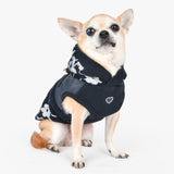 Pinkaholic Celandine winter hooded harness shirt Navy - Premium Hondenkleding > Hondentrui from Pinkaholic - Just €45.99! Shop now at Frenkiezdogshop