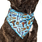 Big and Little Dogs Bandana Under Construction (ALLEEN S/M) - Premium Hondenkleding > bandana from Big and Little Dogs - Just €9.99! Shop now at Frenkiezdogshop