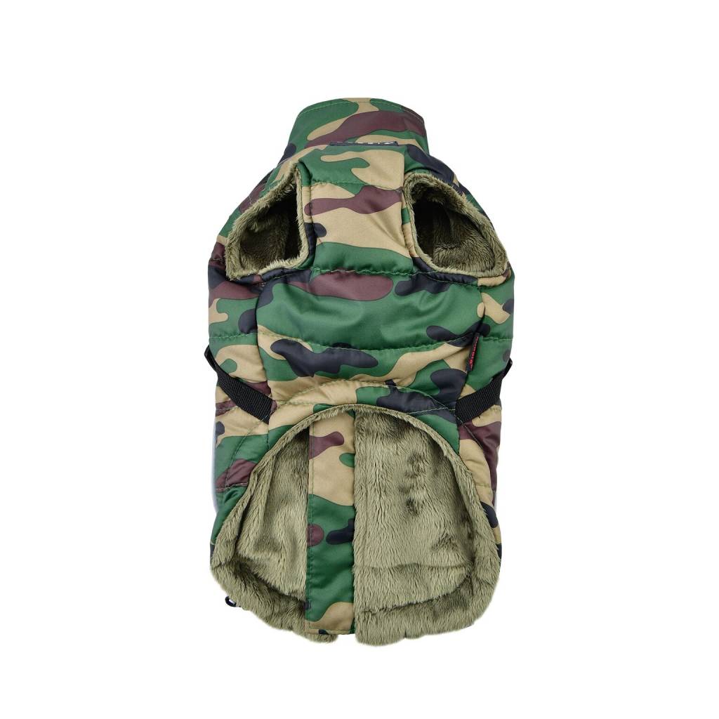 Puppia Pioneer Jacket Camo - Premium Hondenkleding > hondenjas from Puppia - Just €84.99! Shop now at Frenkiezdogshop