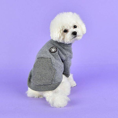 Puppia Rezso Hoodie Melange Grey Hondenkleding > Hondentrui Small